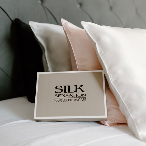 100% Silk Pillowcase (Boxed) by Silk Sensation