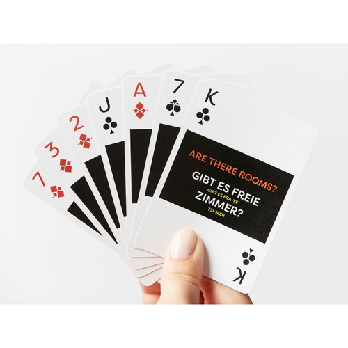 German Lingo Playing Cards by Lingo