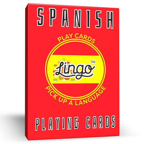 Spanish Lingo Playing Cards by Lingo