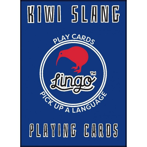 Kiwi Slang Lingo Playing Cards by Lingo