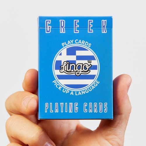 Greek Lingo Playing Cards by Lingo