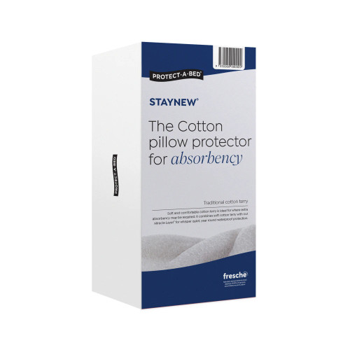 StayNew Cotton Terry Waterproof Pillow Protectors
