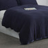 Premier Navy Waffle Duvet Cover Set by Seneca