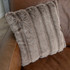 Channel Rabbit Faux Fur Cushion by Top Drawer