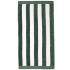 Classic Stripe Beach Towel Moss