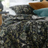 Ivy Ebony Duvet Cover Set by MM Linen