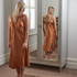 Copper Silk Chemise by MM Linen