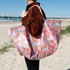 Abstract Beach Bag by Splosh