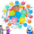 Splash Magnetic Self-Sealing Reusable Water Balloons 4 Pack