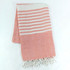 Orange Cotton Beach Towel by Backyard