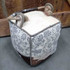 Square Hide Canvas Door Stop by Backyard