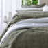 Laundered Linen Bedspread by MM Linen - Olive