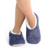 Women's Metallic Navy Slippers by SnuggUps