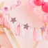 Pamper Party Pink Tassel Garland