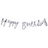 Pick & Mix Bunting - Happy Birthday - Silver