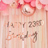 Mix It Up Rose Gold Customisable Happy Birthday Milestone Bunting