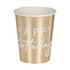 Mix It Up Gold Happy Birthday Cups