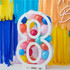 Mix It Up Number 8 Balloon Kit