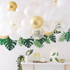 Botanical Hen Party Gold Chrome Balloon Arch