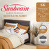 Sleep Perfect Quilted Electric Blanket by Sunbeam Front of Packaging
