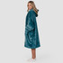 Teal Blanket Hoodie by Bambury