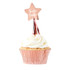 Twinkle Twinkle  Cupcake Toppers - Rose Gold