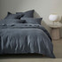 Ravello Linen Denim Duvet Cover by Weave