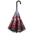 Stained Glass Poppies Reverse Cover Umbrella by Galleria