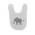Cotton Elephant 3D Bib by Le Forge