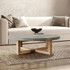 Concrete Quad Coffee Table by Le Forge