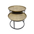 Snake Coffee Table Nest Antique Brass by Le Forge