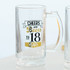Sip Celebration 18th Beer Glass by Splosh