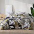 Tariq Black Duvet Cover Set by Logan and Mason