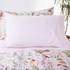 Gingham Blush Fitted Sheet and Pillowcase Set by Squiggles