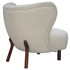 Betty Boucle Occasional Chair by Le Forge