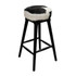 Rocko Counter Stool Black by Le Forge