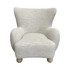 Quito Armchair Merino Cotton by Le Forge