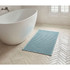 Nova Plush Bath Mats by Baksana - Baltic Green