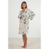 Spring Flowers Robe by Baksana - Blue