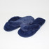 Navy Jandal Plush Slippers by Honeydew