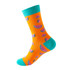 Watermelon Orange Socks by outta SOCKS