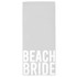 Beach Bride Quick Dry Oversized Beach Towel by Santa Barbara Design Studio