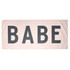 Babe Quick Dry Oversized Beach Towel by Santa Barbara Design Studio