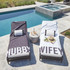 Wifey Quick Dry Oversized Beach Towel by Santa Barbara Design Studio