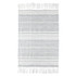 Grey and White Towel by Santa Barbara Design Studio - Hand Towel