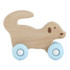 Dog Silicone Wood Toy by Stephan Baby