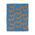Foxy Baby Blanket by Tranquillo