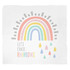 Let's Chase Rainbows Swaddle Blanket by Stephan Baby