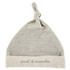 Proof Of Miracles Cream/Grey Newborn Cap by Stephan Baby