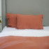 Cinnamon Stonewashed Standard Pillowcases by Vida